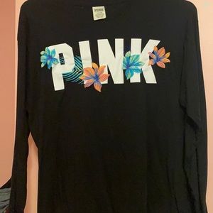 PINK long sleeve large shirt